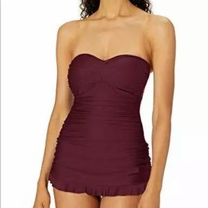 Profile by Gottex Bandeau Swimsuit Swimdress